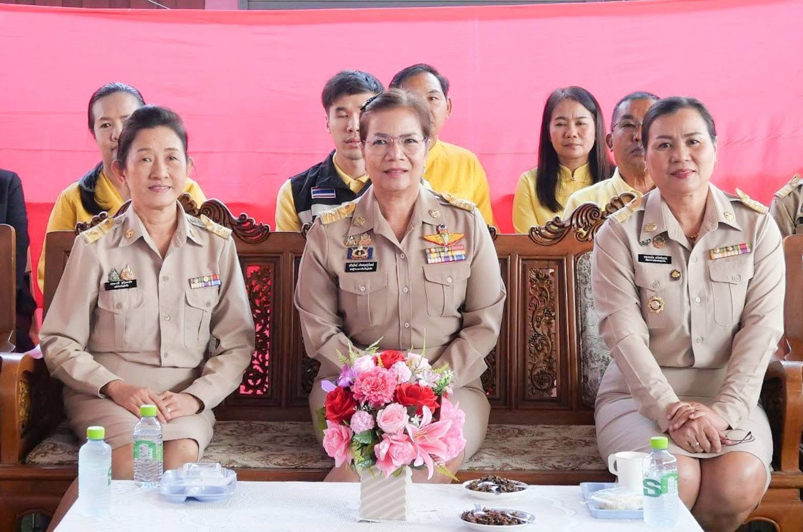 พัฒนาชุมชนสุโขทัย จัดกิจกรรม Kick off การรณรงค์และเชิญชวนการจัดเก็บข้อมูลความจำเป็นพื้นฐาน (จปฐ.) ประจำปีงบประมาณ พ.ศ. 2568