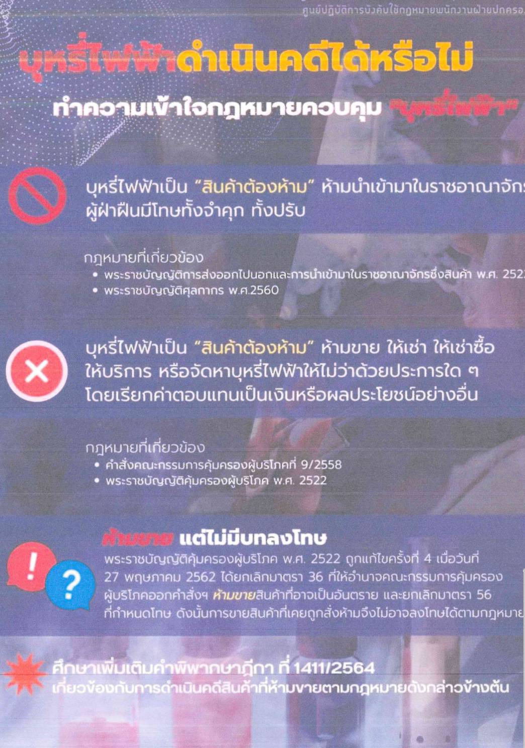 พช.สุโขทัย ร่วมสร้างความตระหนัก “โทษของบุหรี่ไฟฟ้า”