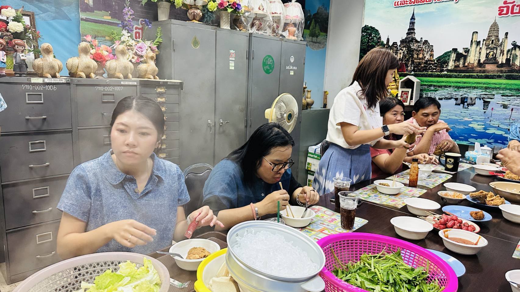 พัฒนาชุมชนสุโขทัยร่วมกิจกรรมเสริมสร้างความผาสุกให้กับองค์กร