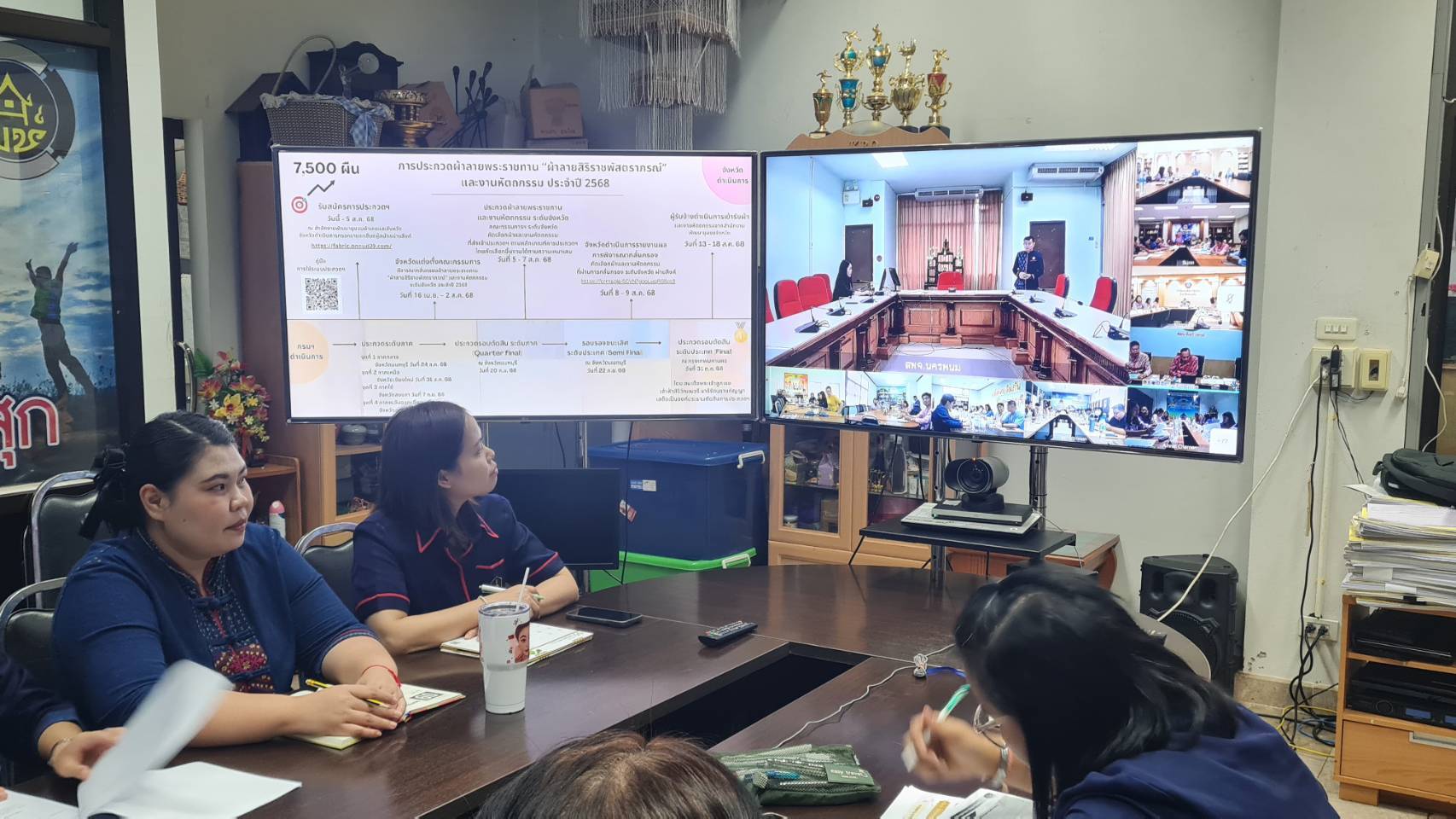 ✨พัฒนาชุมชนสุโขทัย เข้าร่วมประชุมกรมการพัฒนาชุมชน ครั้งที่ 4/2568