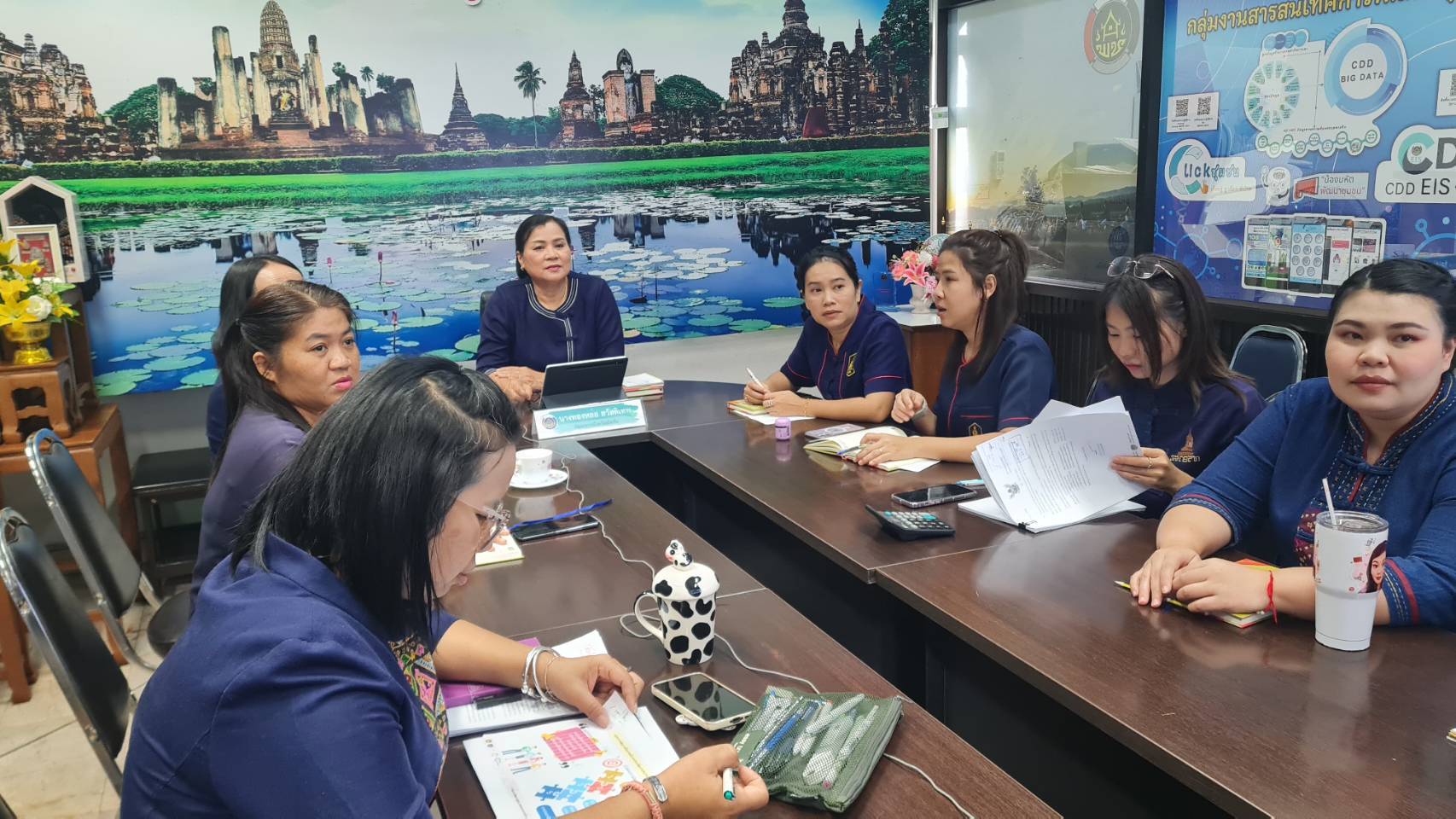 ✨พัฒนาชุมชนสุโขทัย เข้าร่วมประชุมกรมการพัฒนาชุมชน ครั้งที่ 4/2568