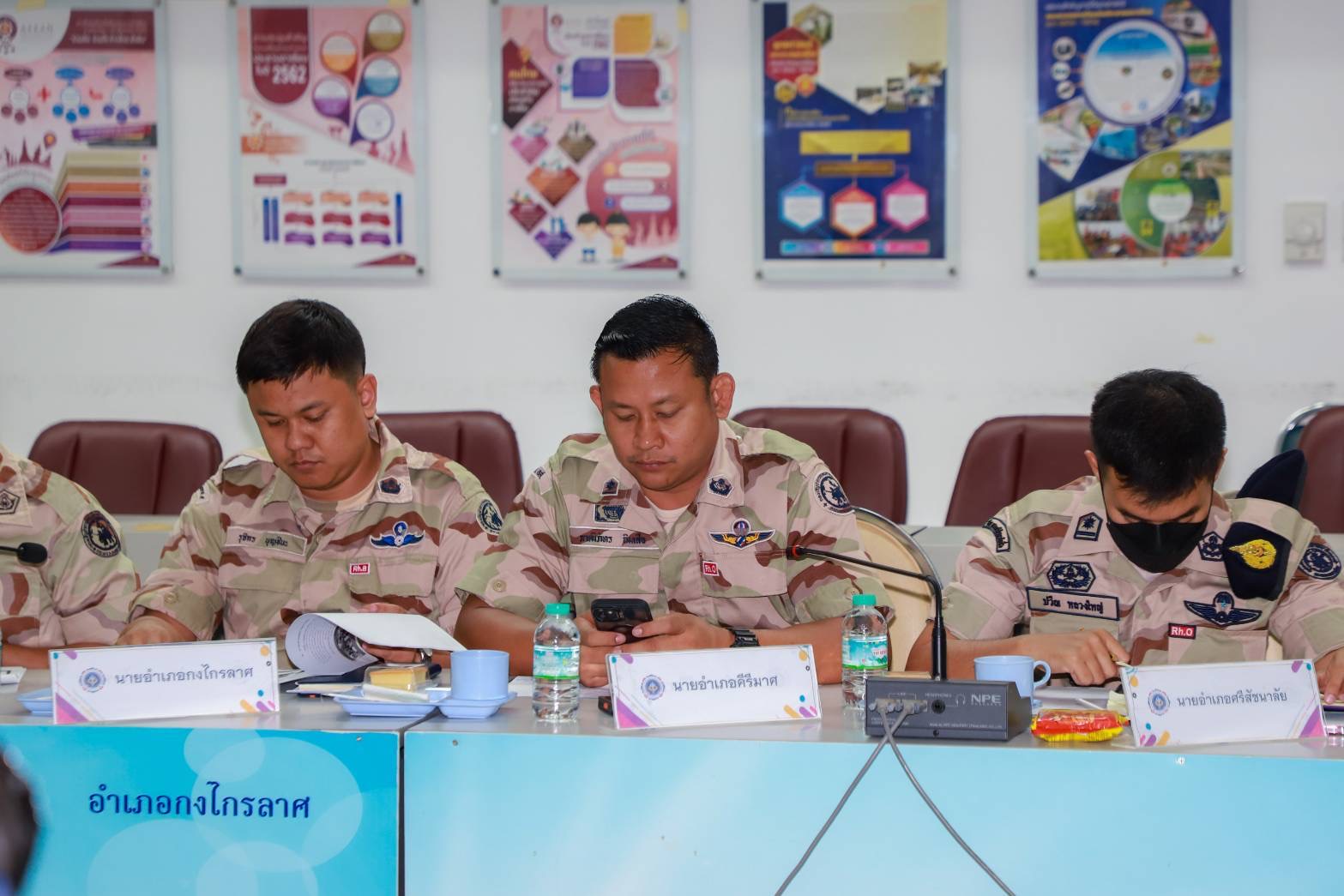 จังหวัดสุโขทัยประชุมคณะทำงานเฝ้าระวังปัญหายาเสพติด จังหวัดสุโขทัย (โต๊ะข่าว) ครั้งที่ 5/2568