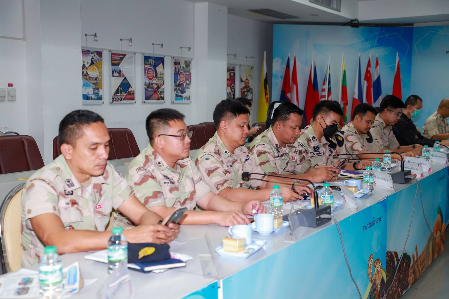 จังหวัดสุโขทัยประชุมคณะทำงานเฝ้าระวังปัญหายาเสพติด จังหวัดสุโขทัย (โต๊ะข่าว) ครั้งที่ 5/2568