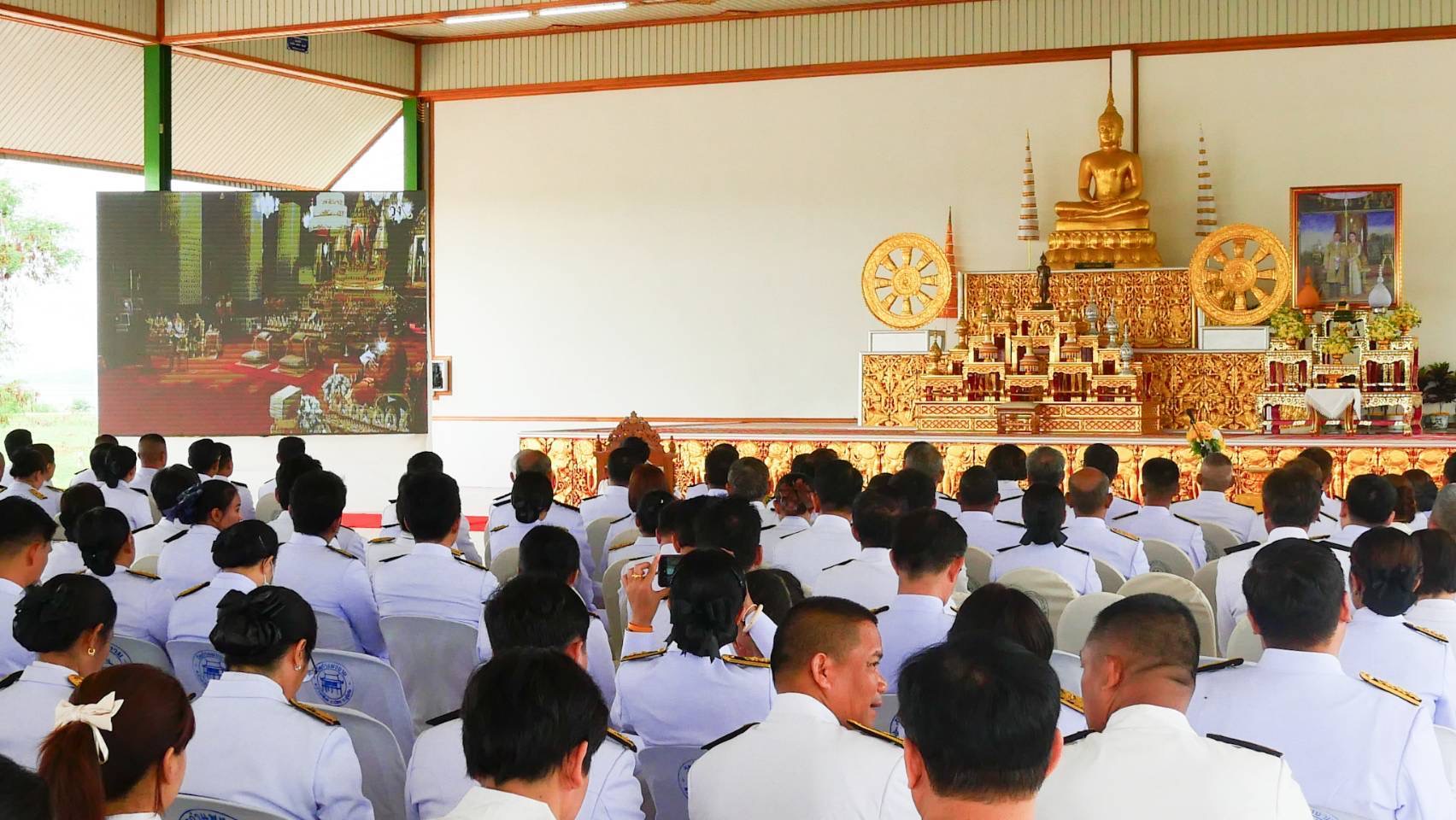 จังหวัดสุโขทัยจัดพิธีปลูก “พระศรีมหาโพธิทศมราชบพิตร” และชมวีดิทัศน์ “ธรรมนาวาวัง” ธรรมะพระราชทาน เนื่องในวันวิสาขบูชา พ.ศ. 2568