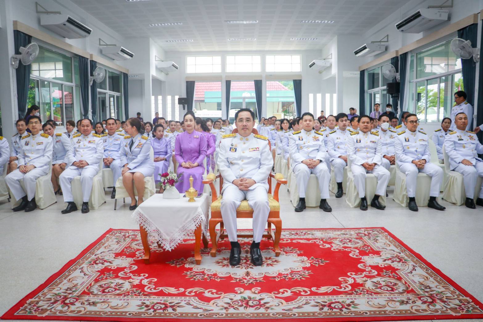 พช.สุโขทัยร่วมพิธีเจริญพระพุทธมนต์ พิธีทำบุญตักบาตรถวายพระราชกุศล เนื่องในวันเฉลิมพระชนมพรรษาสมเด็จพระนางเจ้าฯ พระบรมราชินี 3 มิถุนายน 2568