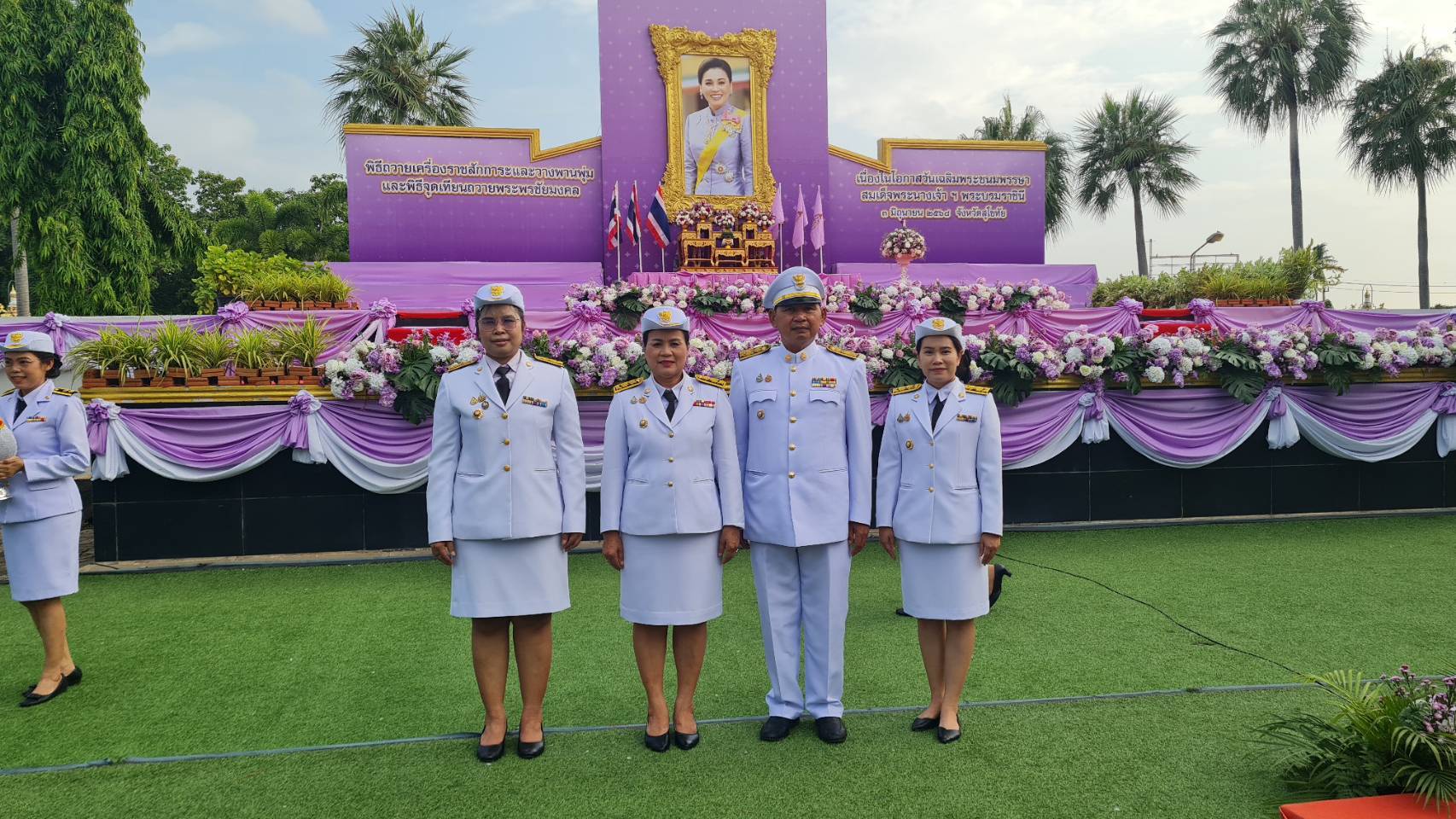 จังหวัดสุโขทัยจัดพิธีถวายเครื่องราชสักการะและวางพานพุ่ม และพิธีจุดเทียนถวายพระพรชัยมงคลเนื่องในโอกาสวันเฉลิมพระชนมพรรษาสมเด็จพระนางเจ้าฯ พระบรมราชินี 3 มิถุนายน 2568จังหวัดสุโขทัยจัดพิธีถวายเครื่องราชสักการะและวางพานพุ่ม และพิธีจุดเทียนถวายพระพรชัยมงคลเนื่องในโอกาสวันเฉลิมพระชนมพรรษาสมเด็จพระนางเจ้าฯ พระบรมราชินี 3 มิถุนายน 2568