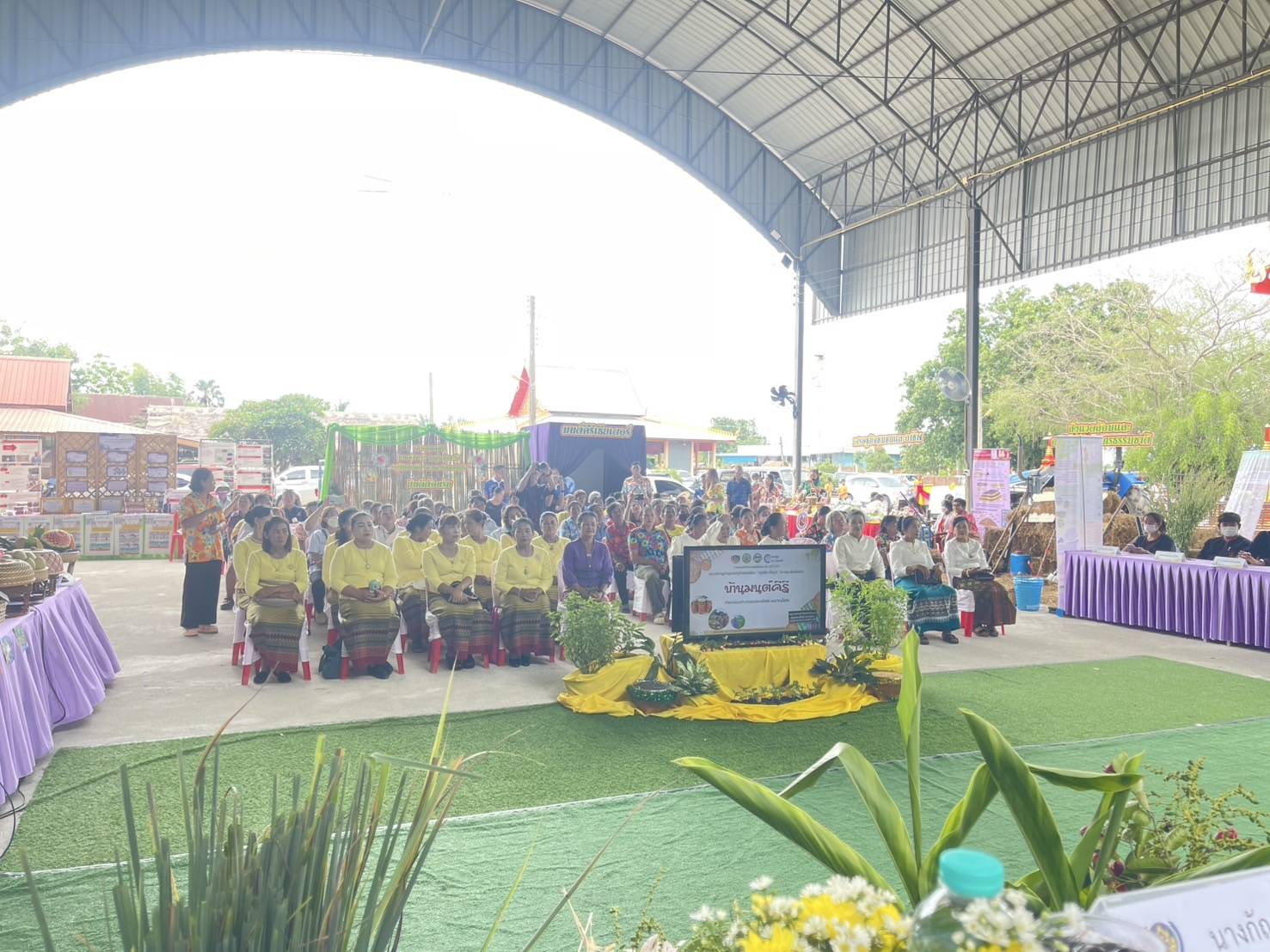 พัฒนาชุมชนสุโขทัยลงพื้นที่คัดสรรกิจกรรมพัฒนาชุมชนดีเด่นระดับจังหวัด ประจำปี 2568