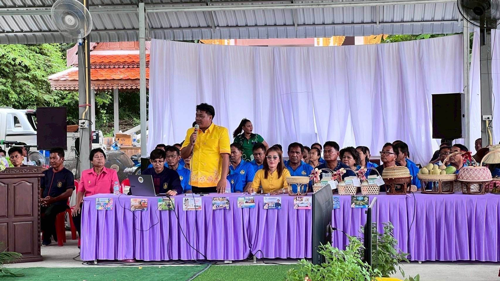 พัฒนาชุมชนสุโขทัยลงพื้นที่คัดสรรกิจกรรมพัฒนาชุมชนดีเด่นระดับจังหวัด ประจำปี 2568