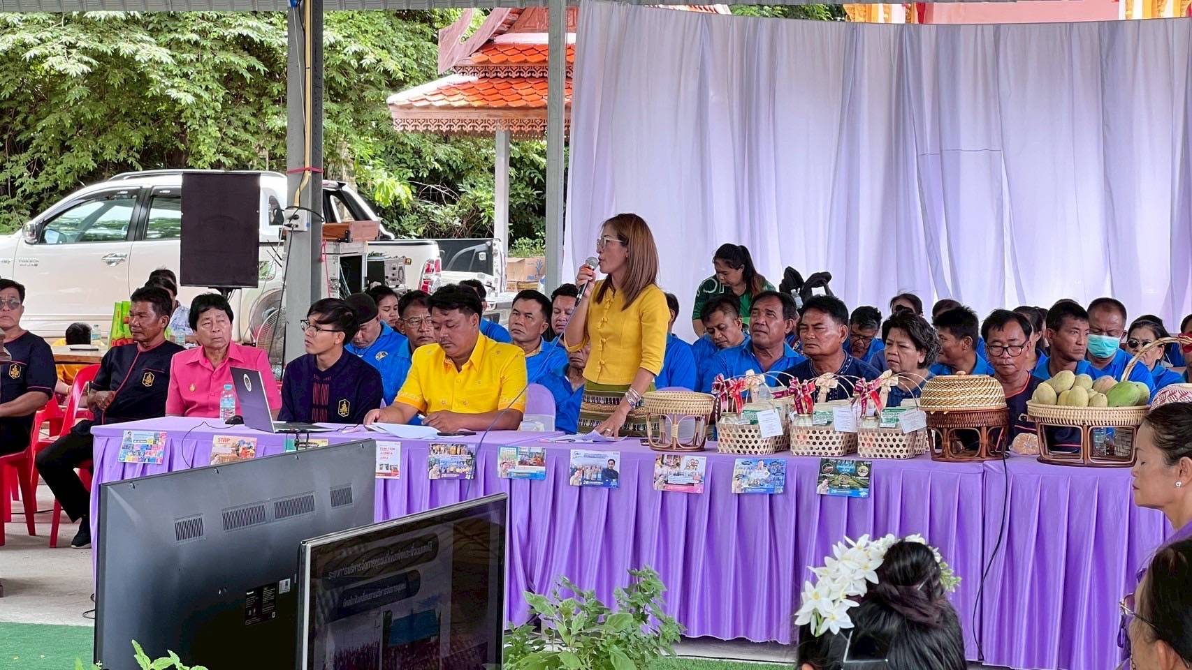 พัฒนาชุมชนสุโขทัยลงพื้นที่คัดสรรกิจกรรมพัฒนาชุมชนดีเด่นระดับจังหวัด ประจำปี 2568
