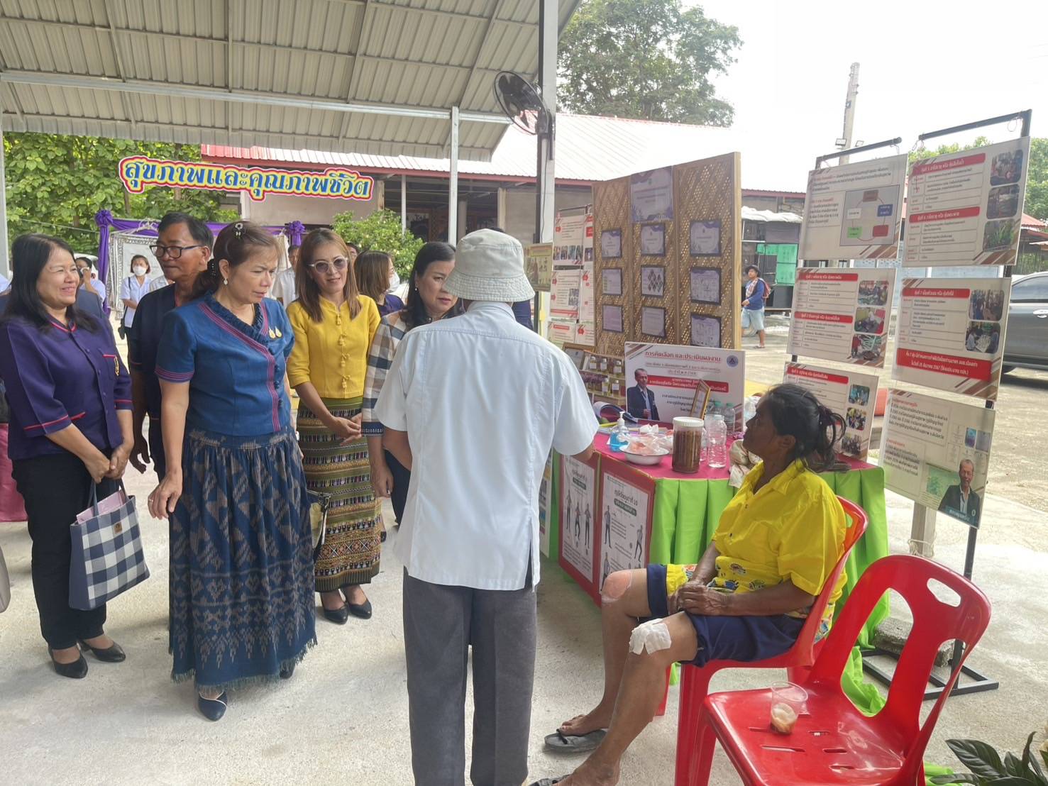 พัฒนาชุมชนสุโขทัยลงพื้นที่คัดสรรกิจกรรมพัฒนาชุมชนดีเด่นระดับจังหวัด ประจำปี 2568