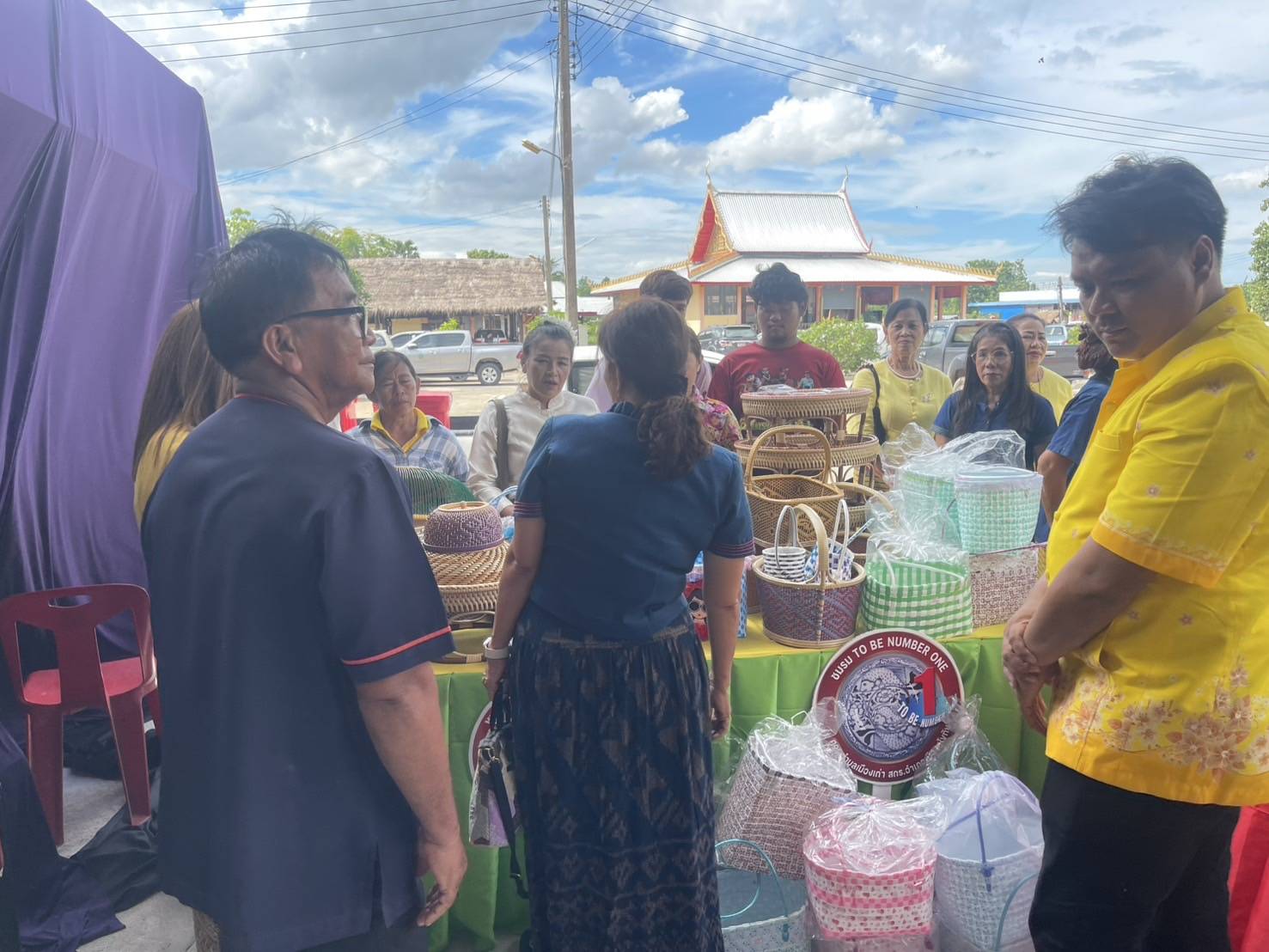 พัฒนาชุมชนสุโขทัยลงพื้นที่คัดสรรกิจกรรมพัฒนาชุมชนดีเด่นระดับจังหวัด ประจำปี 2568