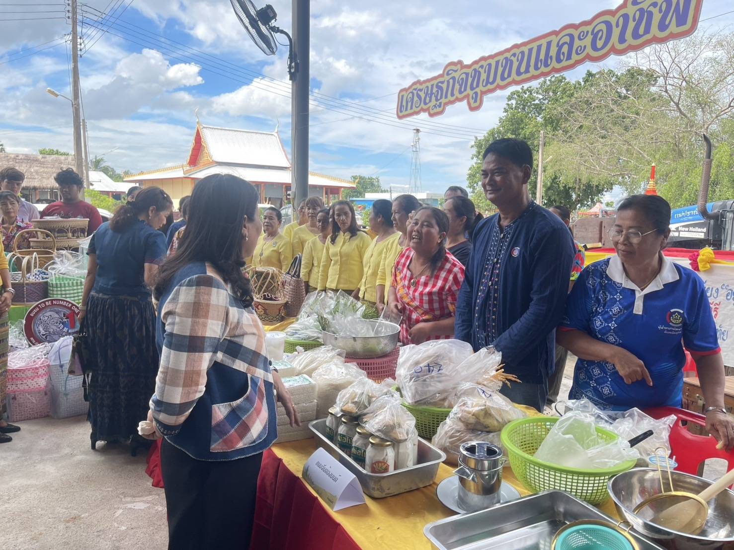 พัฒนาชุมชนสุโขทัยลงพื้นที่คัดสรรกิจกรรมพัฒนาชุมชนดีเด่นระดับจังหวัด ประจำปี 2568
