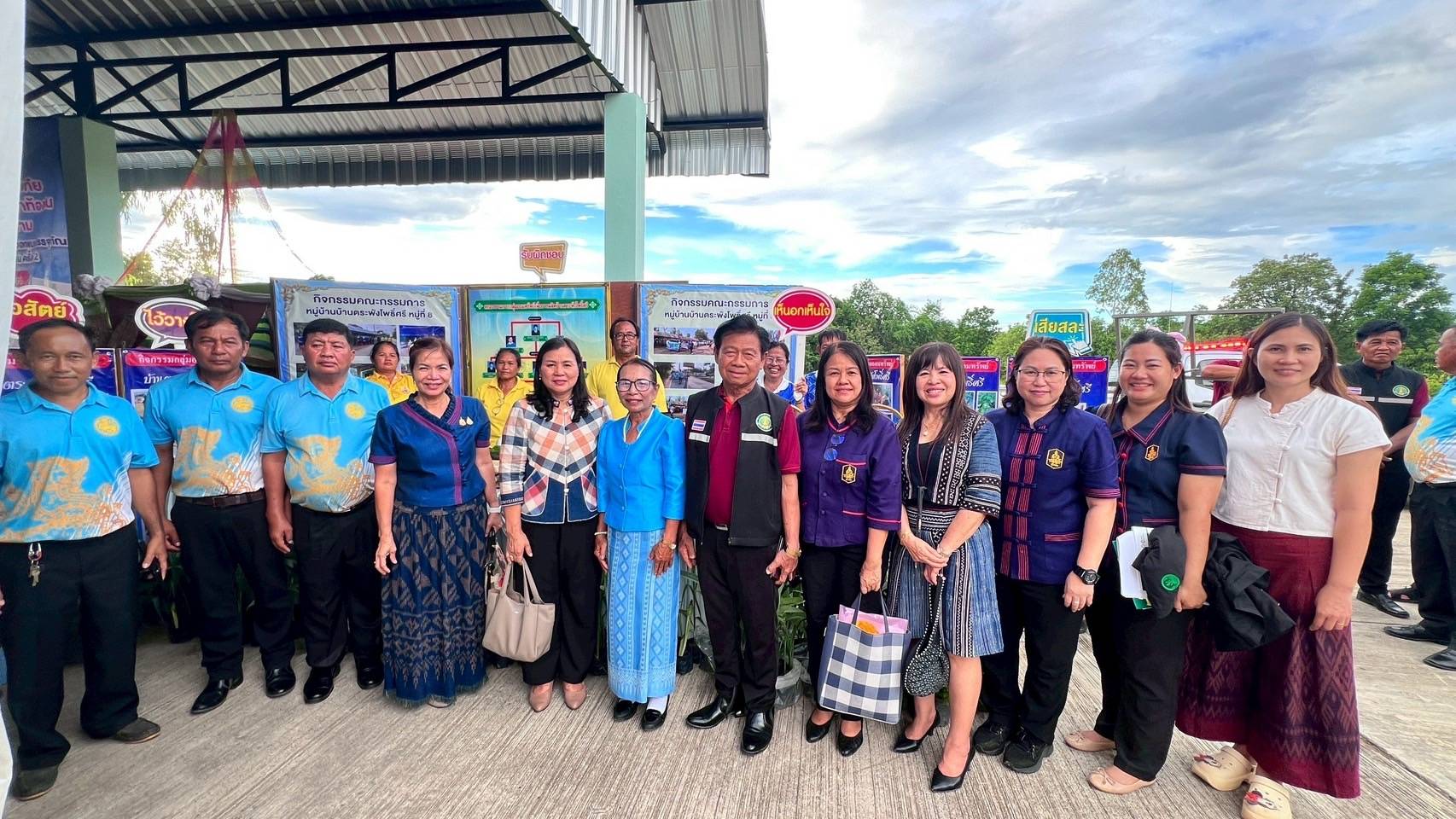 พัฒนาชุมชนสุโขทัยลงพื้นที่คัดสรรกิจกรรมพัฒนาชุมชนดีเด่นระดับจังหวัด ประจำปี 2568