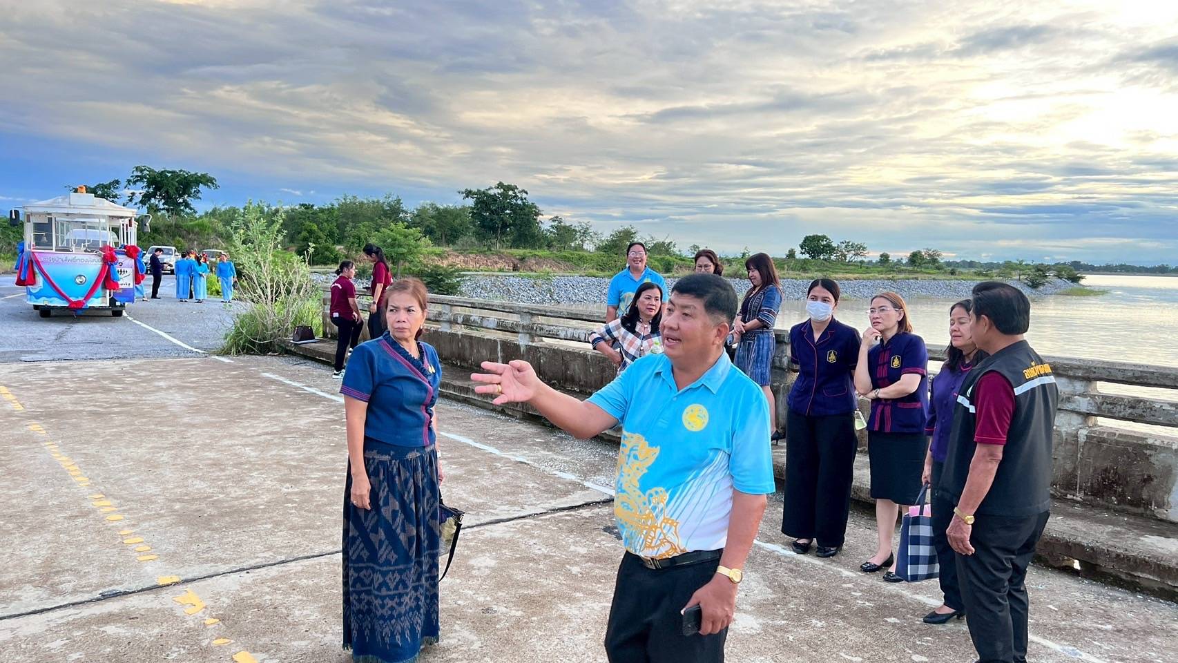 พัฒนาชุมชนสุโขทัยลงพื้นที่คัดสรรกิจกรรมพัฒนาชุมชนดีเด่นระดับจังหวัด ประจำปี 2568