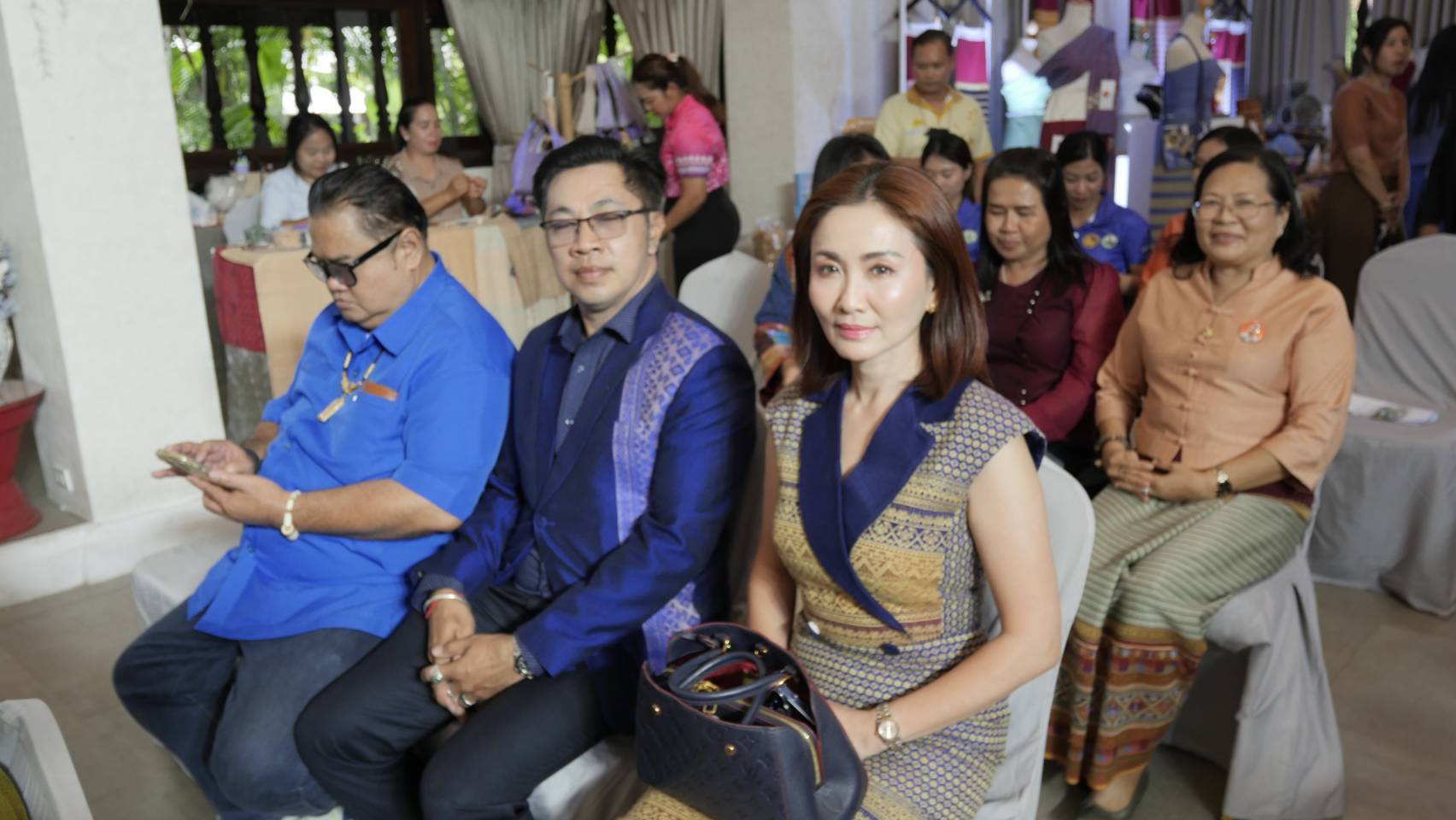 พช.สุโขทัย จัดพิธีแถลงข่าว OTOP หัตถศิลป์ ของดีพื้นถิ่น เมืองรุ่งอรุณสุโขทัย