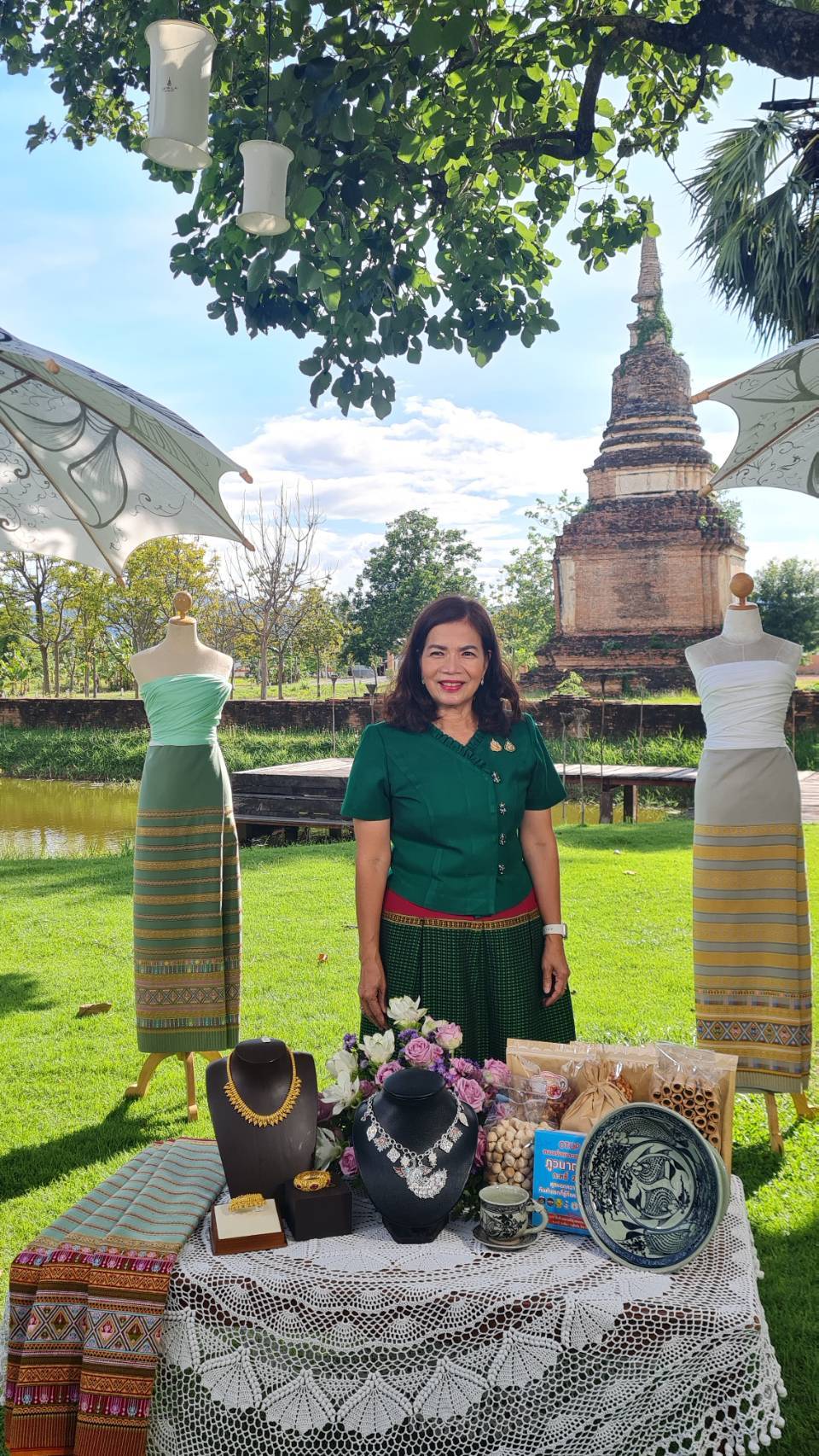 พช.สุโขทัย จัดพิธีแถลงข่าว OTOP หัตถศิลป์ ของดีพื้นถิ่น เมืองรุ่งอรุณสุโขทัย