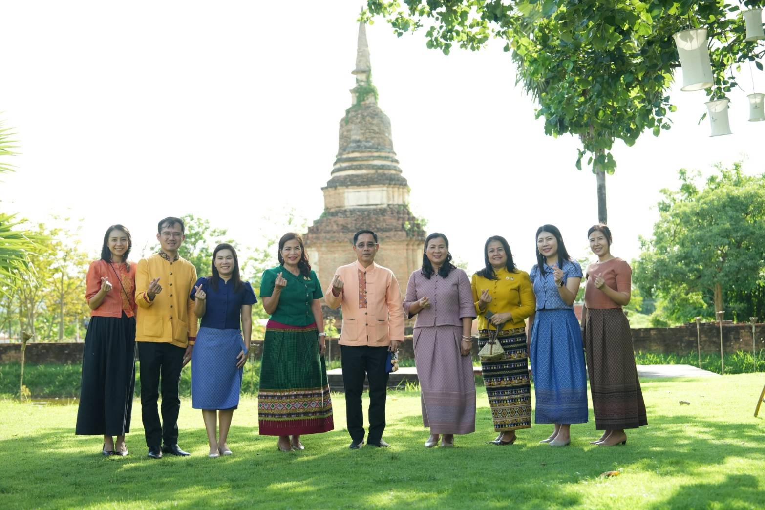 พช.สุโขทัย จัดพิธีแถลงข่าว OTOP หัตถศิลป์ ของดีพื้นถิ่น เมืองรุ่งอรุณสุโขทัย