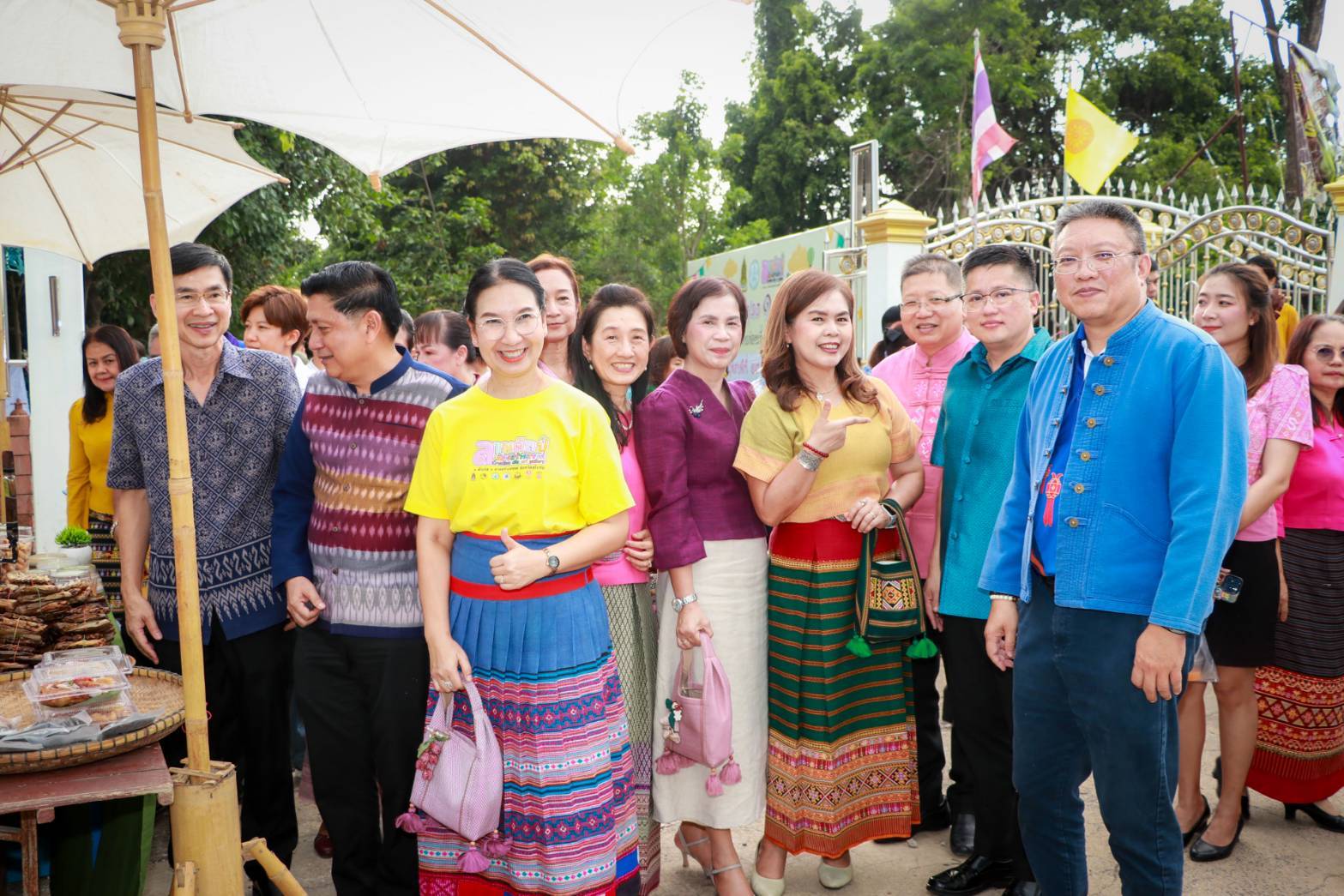 พช.สุโขทัย ร่วมพิธีเปิดโครงการส่งเสริมการท่องเที่ยวเชิงสร้างสรรค์และวัฒนธรรม กิจกรรม 1 อำเภอ 1 ลานสร้างสรรค์ อำเภอคีรีมาศ จังหวัดสุโขทัย ประจำปีงบประมาณ พ.ศ.2568