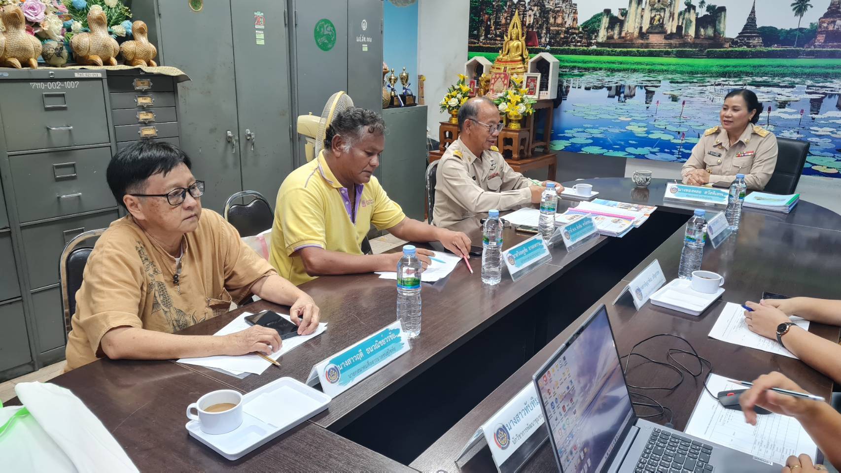 พช.สุโขทัย ประชุมสรุปผลการพิจารณาคัดเลือกตำบลที่มีผลความสำเร็จผู้นำการเปลี่ยนแปลง ส่งเสริมการใช้ประโยชน์จากแผนพัฒนาตำบล ในพื้นที่ตำบลเข้มแข็งตามหลักปรัชญาของเศรษฐกิจพอเพียง ประจำปีงบประมาณ พ.ศ. 2568