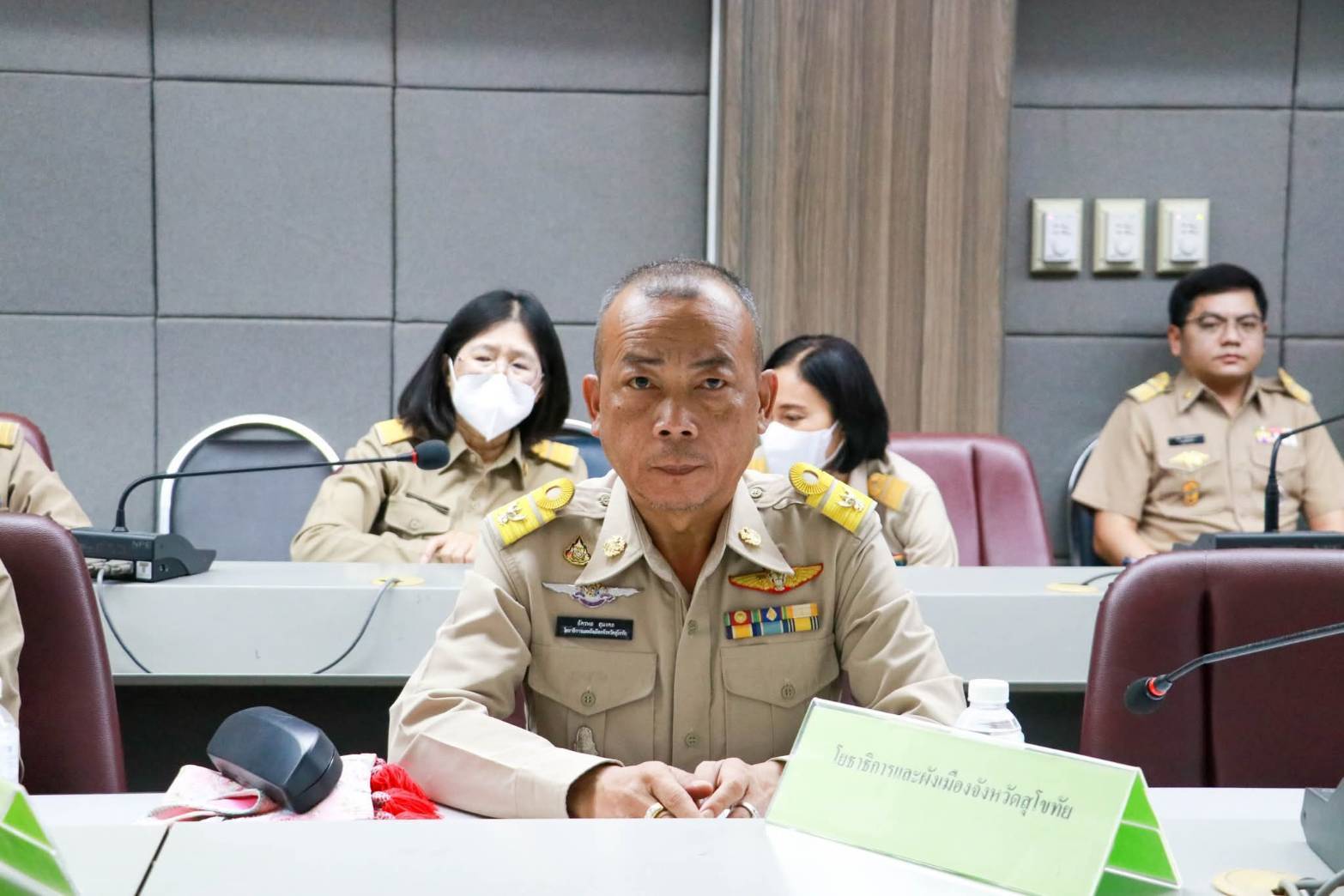 จังหวัดสุโขทัย เข้าร่วมประชุมติดตามนโยบายของรัฐบาล และภารกิจสำคัญของกระทรวงมหาดไทย