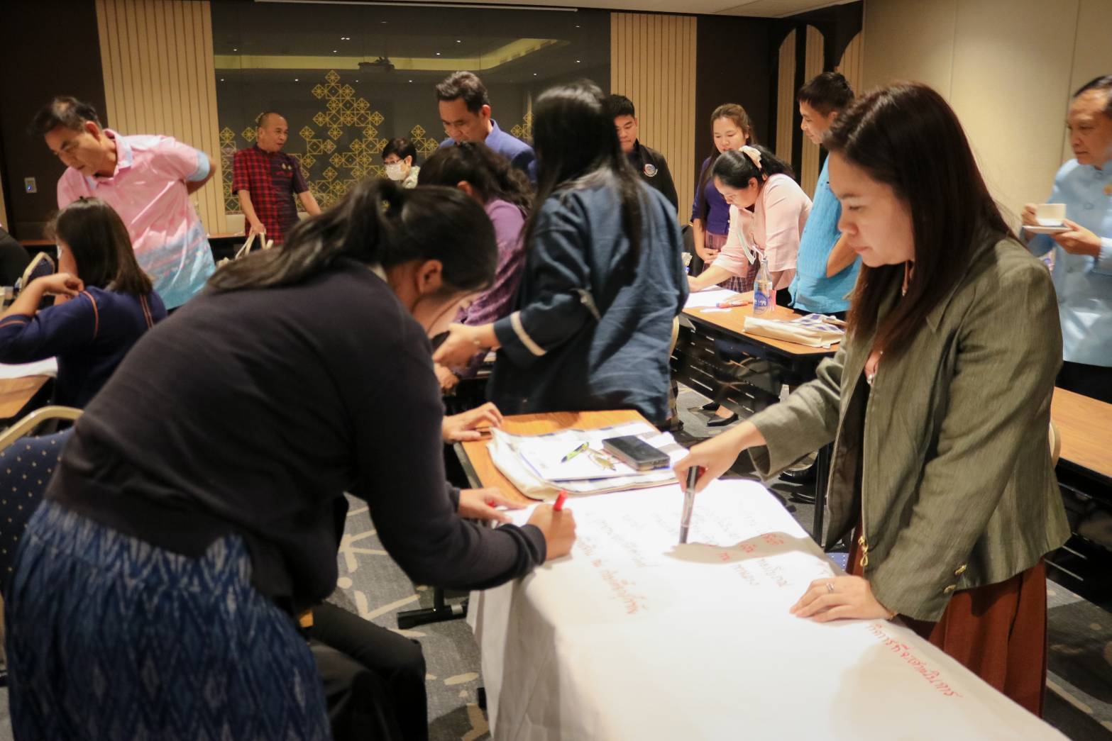 พัฒนาชุมชนสุโขทัย ร่วมฝึกอบรมยกระดับ พัฒนามาตรฐาน ‘โรงเรียนกลุ่มออมทรัพย์ฯ’ ทั่วประเทศ มุ่งสร้างความเข้มแข็งเศรษฐกิจฐานรากมั่นคง