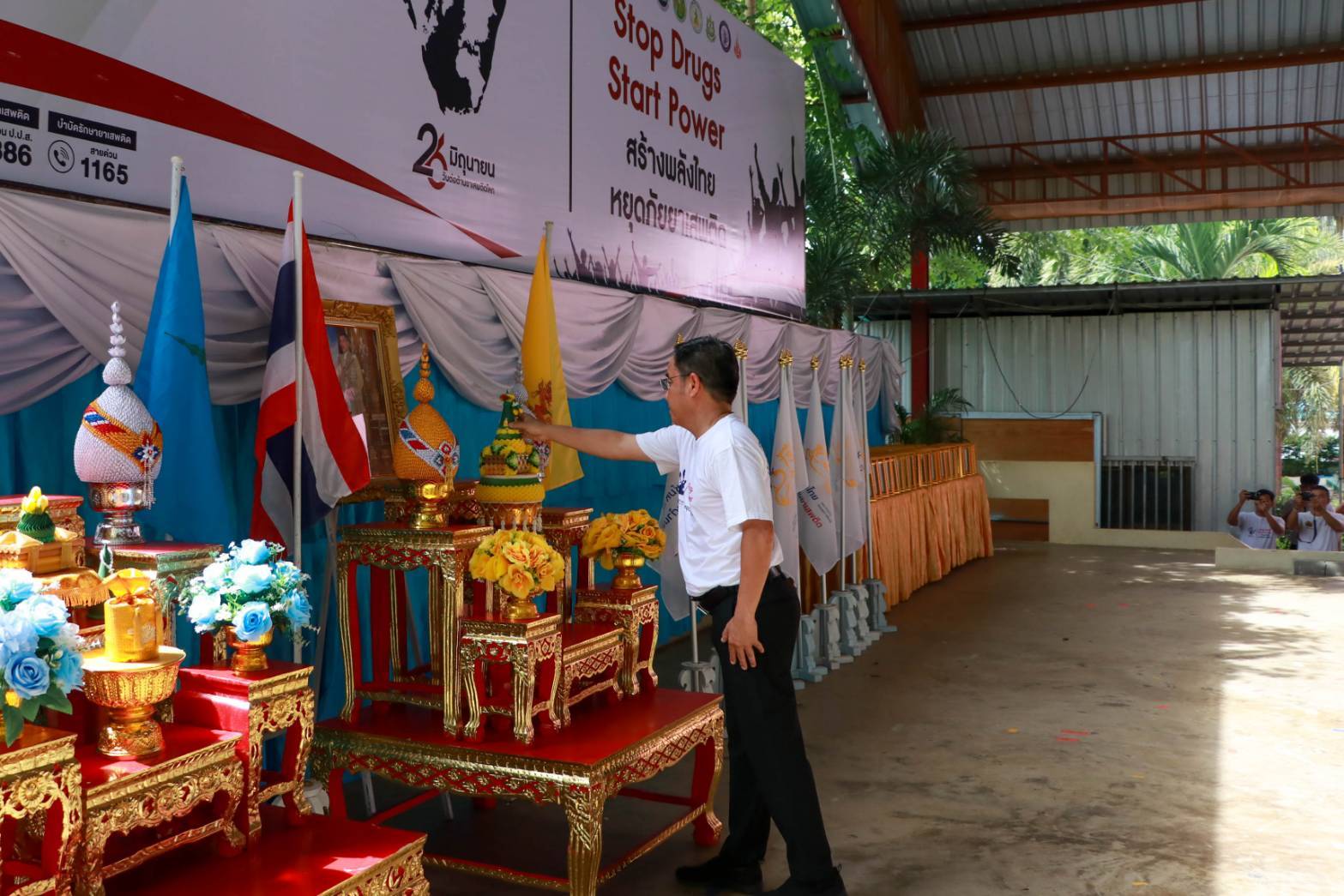 พช.สุโขทัย ร่วมกิจกรรมรณรงค์เนื่องในวันต่อต้านยาเสพติดโลก (26 มิถุนายน) ประจำปี 2568