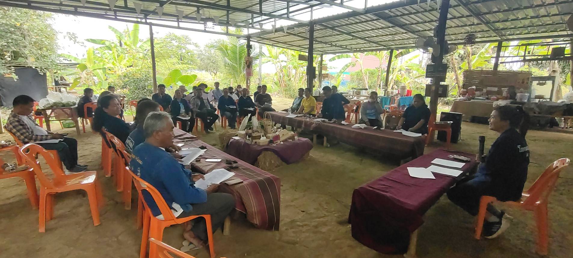 พช.สุโขทัย ดำเนินโครงการประชุมเชิงปฏิบัติการสนับสนุนการขับเคลื่อนเครือข่ายศูนย์เรียนรู้การพัฒนาคุณภาพชีวิตตามหลักทฤษฎีใหม่ ประยุกต์สู่ “โคก หนอง นา”