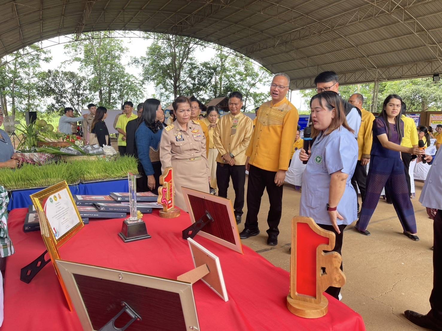 พช.สุโขทัย ลงพื้นที่คัดสรรกิจกรรมพัฒนาชุมชนดีเด่นระดับจังหวัด ประจำปี 2568