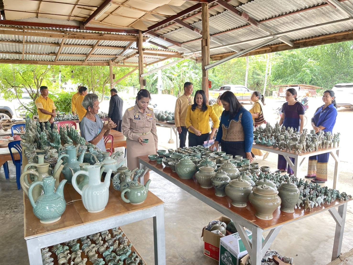 พช.สุโขทัย ลงพื้นที่คัดสรรกิจกรรมพัฒนาชุมชนดีเด่นระดับจังหวัด ประจำปี 2568