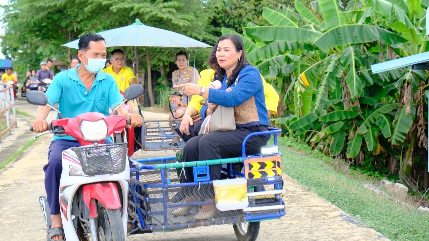 พัฒนาชุมชนสุโขทัยลงพื้นที่คัดสรรกิจกรรมพัฒนาชุมชนดีเด่นระดับจังหวัด ประจำปี 2568