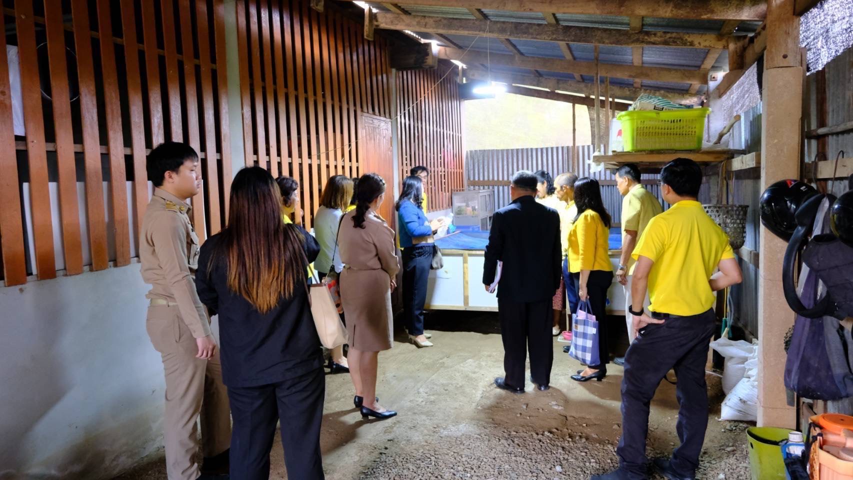 พัฒนาชุมชนสุโขทัยลงพื้นที่คัดสรรกิจกรรมพัฒนาชุมชนดีเด่นระดับจังหวัด ประจำปี 2568