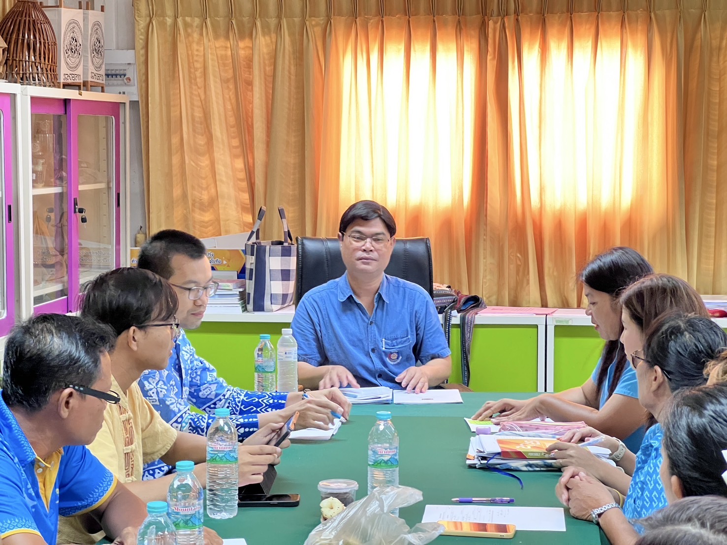 พัฒนาชุมชนสุโขทัย ลงพื้นที่เพื่อสนับสนุนการ จัดทำแบบสอบถาม เพื่อประเมินผลการดำเนินงานแผนปฏิบัติราชการประจำปี พ.ศ.2568 ของกรมการพัฒนาชุมชน