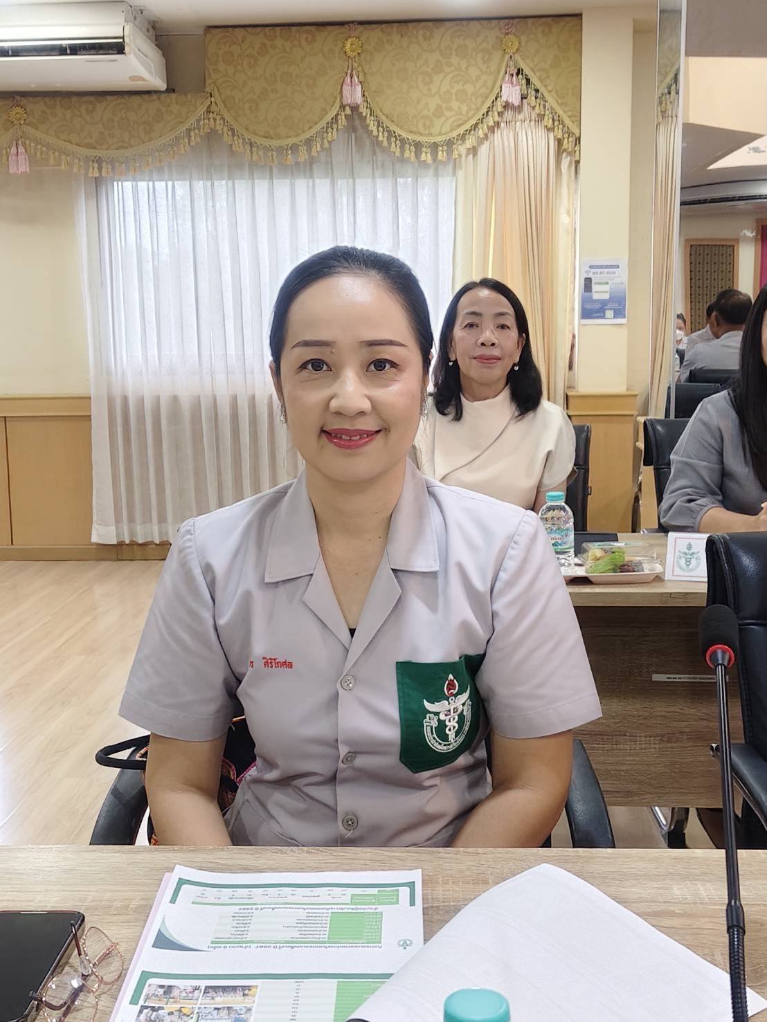 พัฒนาชุมชนสุโขทัย ร่วมประชุมคณะกรรมการและอนุกรรมการแพทย์อาสาสมเด็จพระศรีนครินทราบรมราชชนนี (พอ.สว.) ประจำจังหวัดสุโขทัย